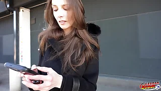 GERMAN SCOUT - Anal Fisting and Fuck at Dictatorial Send with skinny saggy Pair Girl Emma Scarlett